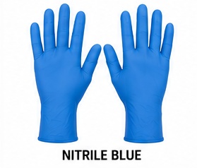 NITRILE BLUE
